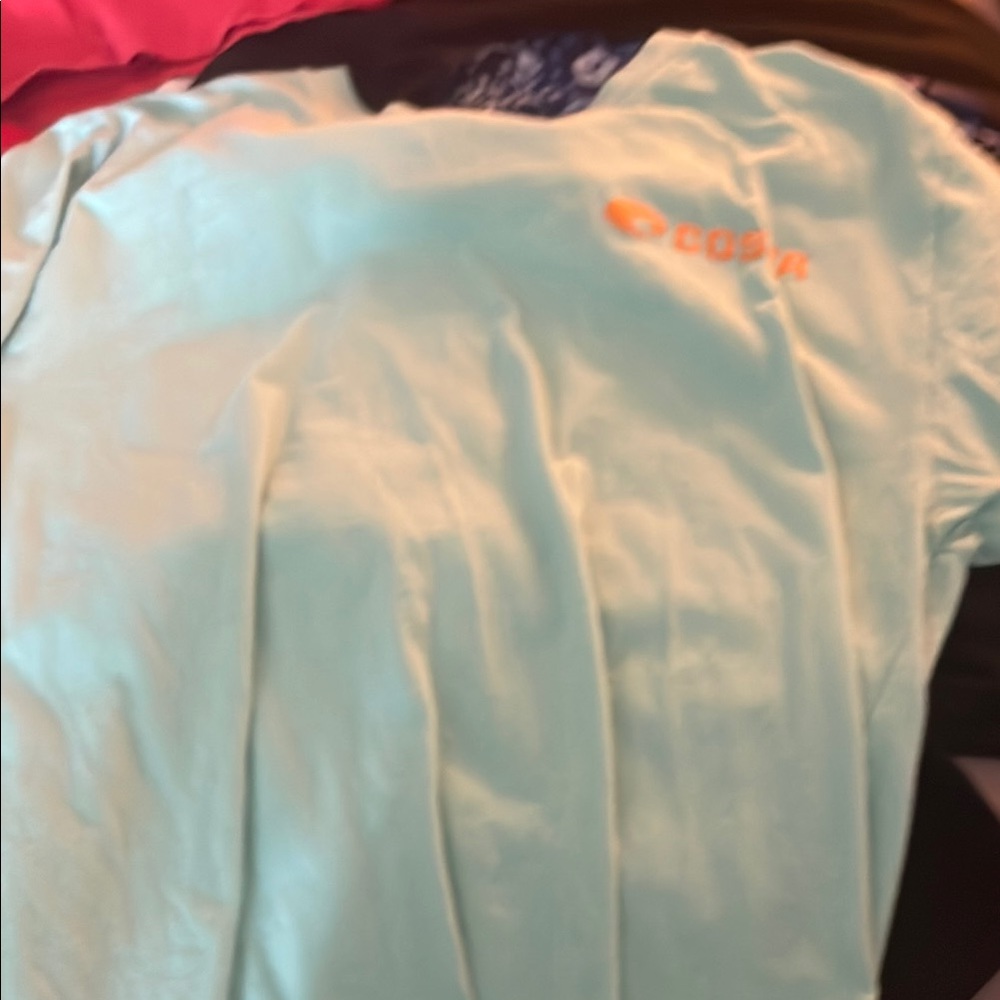Costa Blue Short Sleeve Tee